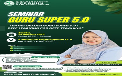 SEMINAR GURU SUPER 5.0 - PC PERGUNU KAB. KEDIRI